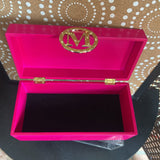 Starpoint,Fuscia, Jewelry Box