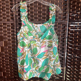 Rose + Olive,Green+,Large,Floral Top
