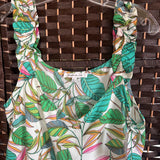 Rose + Olive,Green+,Large,Floral Top