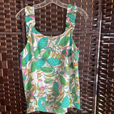 Rose + Olive,Green+,Large,Floral Top