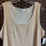 Fashion Bug,Gold Glitter,3X,Shortsleeve T