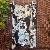 Talbots,Blue Flower,6,Skirt