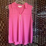U. Style,Pink,XL,Sleeveless Top