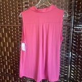 U. Style,Pink,XL,Sleeveless Top