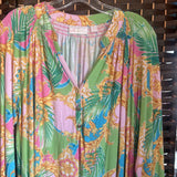 Belle,Green+,Medium,Floral Top