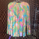 Belle,Green+,Medium,Floral Top