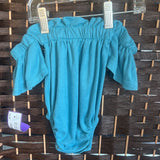 Bailys Blossoms,Aqua,6-9m,Ruffle