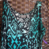 Chico,Blk Teal,1,Aztec Tank