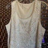 Chico,Gld,1,Sequin Tank