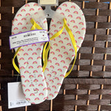 Lauren Conrad,Multi,6,Rainbow Flip Flops