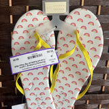 Lauren Conrad,Multi,6,Rainbow Flip Flops