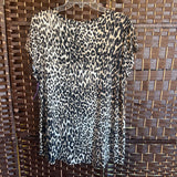 Cable & Gauge,Brown,Large,Leopard Top
