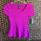 INC,Pink,Small,Ribbed Blouse