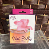 Hot Belly Tea,Pink , Infuser