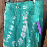 Diane Gilman,Turq Wht,6,Tie Dye