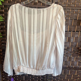 BCX,Tan ,L.,Blouse