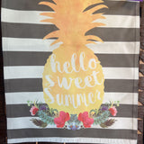 Gr/Wh,Small,Garden Flag