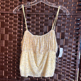 Faded Rose,Yellow+,XL,Floral Cami