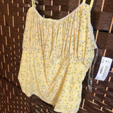 Faded Rose,Yellow+,XL,Floral Cami