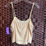 Faded Rose,Yellow+,XL,Floral Cami