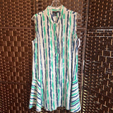 Alfani,White+,10,Sleeveless Shirtdress