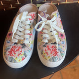 Liz Claiborne,Pink+,7,Floral Mules