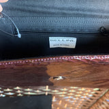 Bellini,Purple, Patent Crossbody