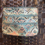 SAKROOTS,Tan/Gr, Crossbody Bag