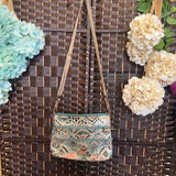 SAKROOTS,Tan/Gr, Crossbody Bag