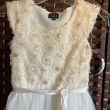 Lilt,Cream,7,Sleeveless Dress