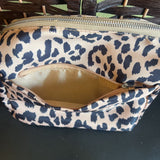 Wilowell,Leopard, Cosmetic Bag