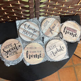 Tan+,7 Pc,Coaster Set