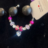 Bracelet,Pink,One Size,Bangle