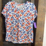 St Johns Bay,White+,PM,Floral Tee