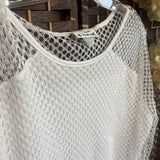 Fresh Clean Threads,White,2X,Mesh Top