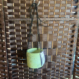 Speckle Goods,Green+,4 In,Hanging Planter