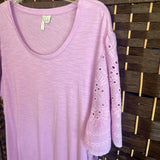 Cato,Pink,XL,Shrt Slv Top