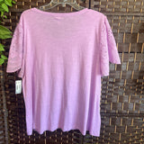 Cato,Pink,XL,Shrt Slv Top