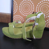 Style & Co,Green,41/9.5,Suede Sandals