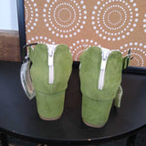 Style & Co,Green,41/9.5,Suede Sandals