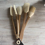 Cooking,White,4pc,Utensils