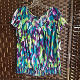 AGB,Teal+,XL,Short Sleeve Top