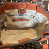 Nine West,Tan, Smaal print