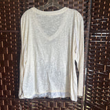 Coldwater Creek,Crm Wht,XL,V Flrl