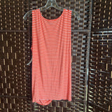 Zenana,Orange Stripe, Shortsleeve