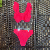 No Boundaries,Coral,Small,Bikini