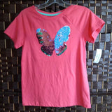 Cat & Jack,Coral,Large,Sequence Butterfly Tee