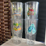 Patch,Clear ,4 pc,Plastic Glasses