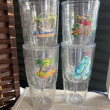Patch,Clear ,4 pc,Plastic Glasses