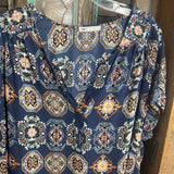 DR2,Blue+,XL,Tunic Top